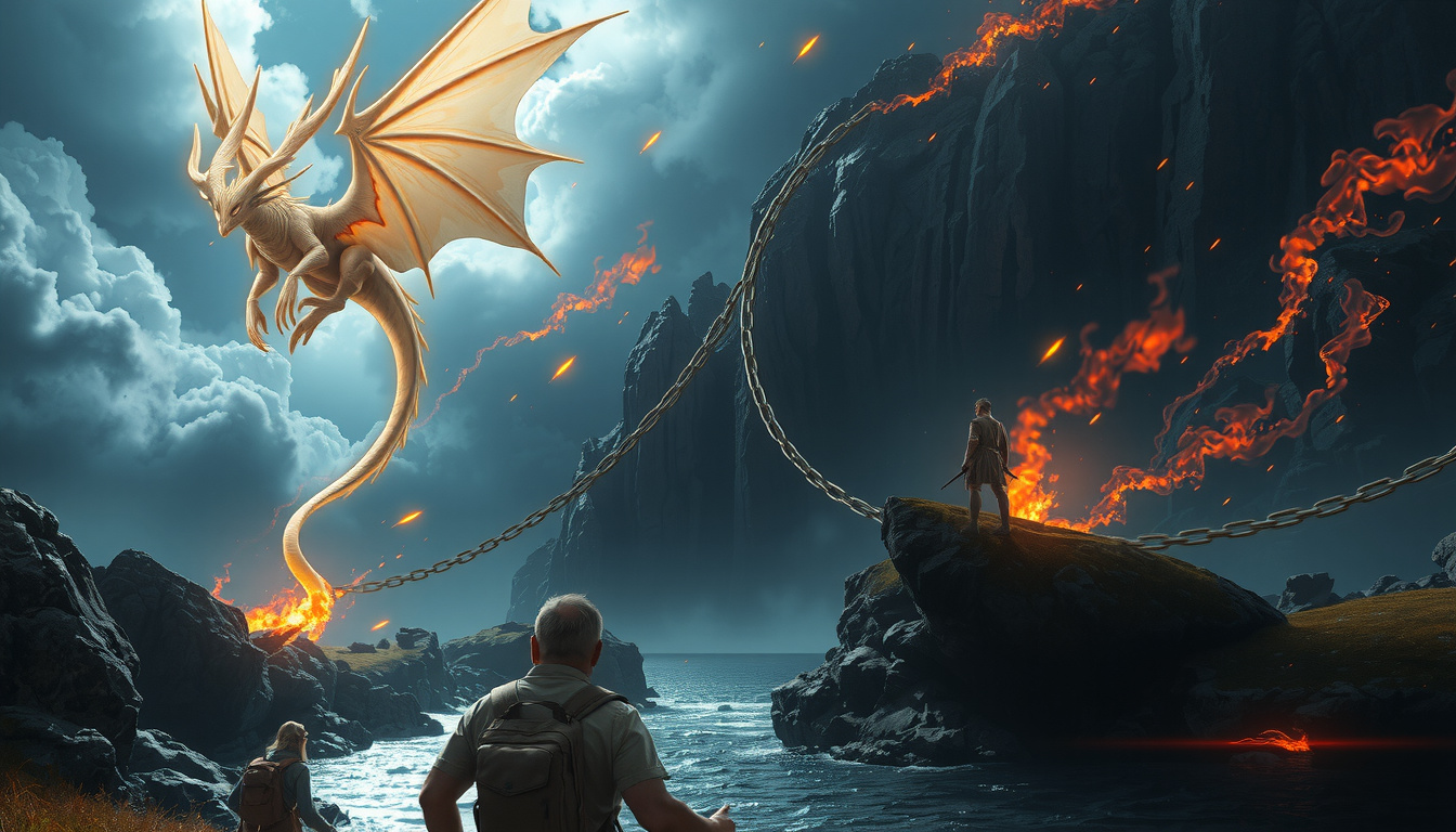 Artistic representation of Hel's dual nature - half living, half dead