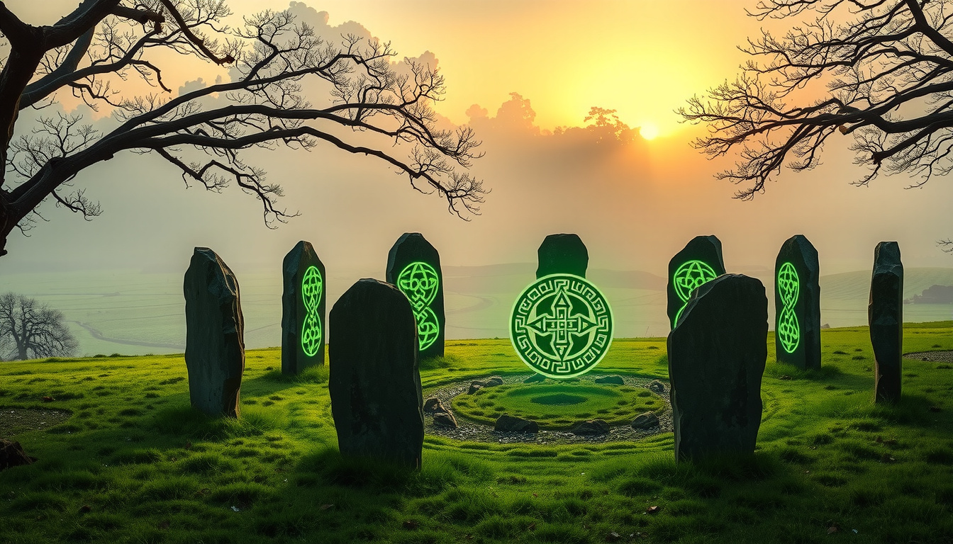 Celtic Mythology Symbols: Ancient Meanings & Sacred Power illustration