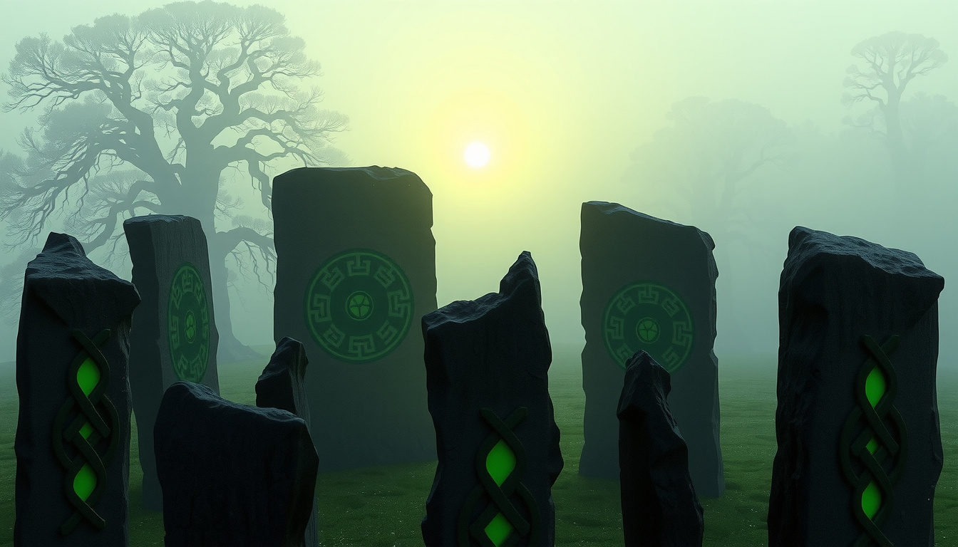 Comparison between Celtic mystical forest and Greek temple architecture