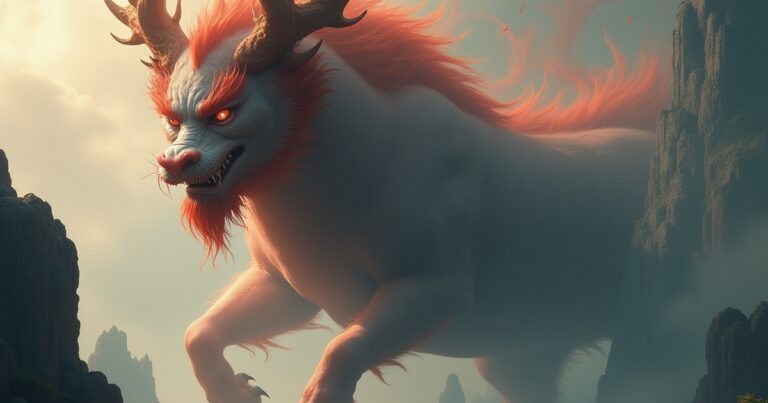 Bai Ze: China’s Six-Horned Beast of Good Fortune