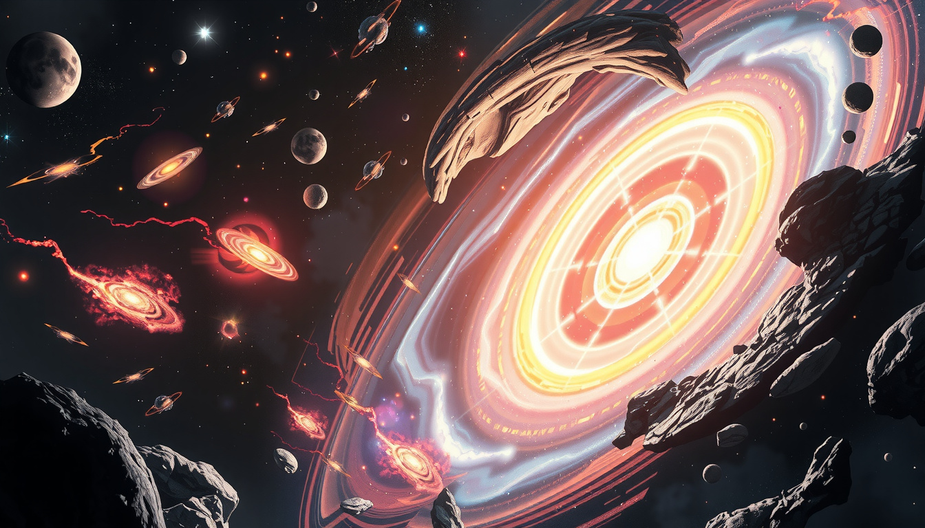 Norse and Greek creation myths comparison showing cosmic elements