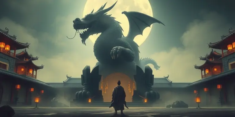 Illustration for Exploring the Fascinating Realm of Chinese Dragon Mythology and Types