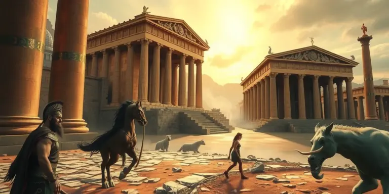 Norse vs Greek Mythology: The Ultimate Comparison Guide — illustrated scene for Norse vs Greek Mythology: The Ultimate Comparison Guide (2026)