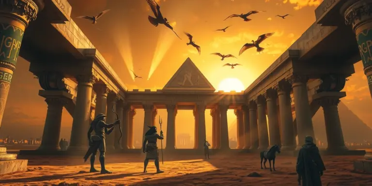 Illustration for Unveiling the Mystique of egyptian mythology symbols and meanings