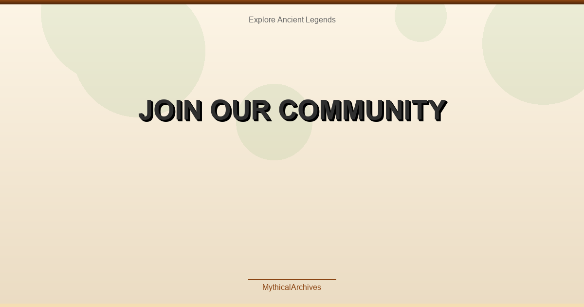 Join Our Community
