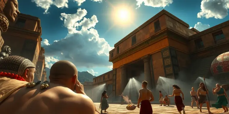 Illustration for An Epic Saga of Sun and Sacrifice: The aztec mythology gods Worth Knowing About