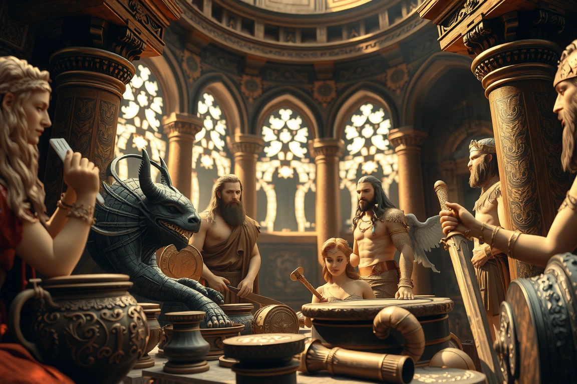 Introduction: The Enchanted Pantheon of the Celts — Celtic Mythology Gods and Goddesses: The Divine Pantheon of Ancient Ireland and Britain