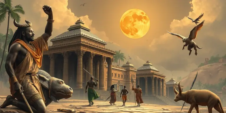 Illustration for Timeless Sagas: African Mythology Folktales Worth Knowing About