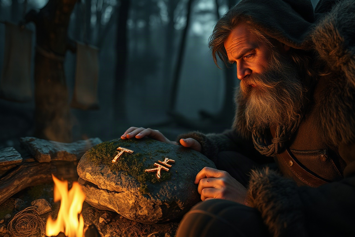 Norse Runic Carvings: Inscribing Fate with the Futhark — Ancient Letters to the Dead and Other Rituals for Inviting Abundance